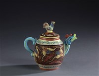 變色釉茶壺藏品圖，第1張